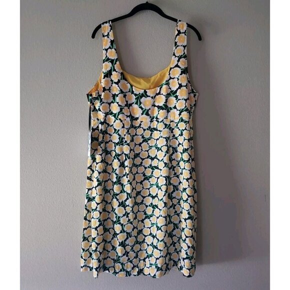 90's Shift Yellow Poppy Mini Dress Sun DVF for Target Diane von Furstenberg NWT - Picture 12 of 15